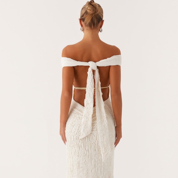 Chantelle Maxi Dress - Ivory - Picture 4 of 5